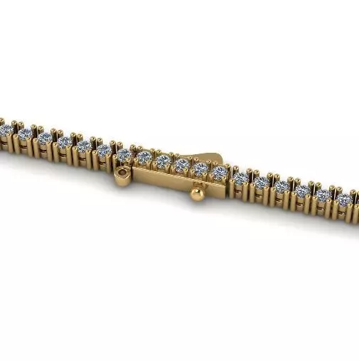 Bracelet Tennis Model 6443 3D print model_0