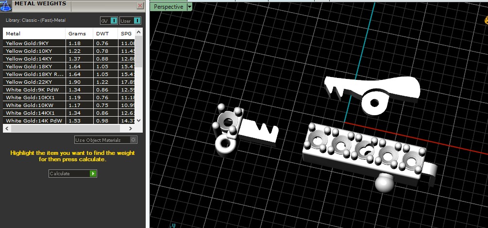 Bracelet Tennis Model 6443 3D print model_5