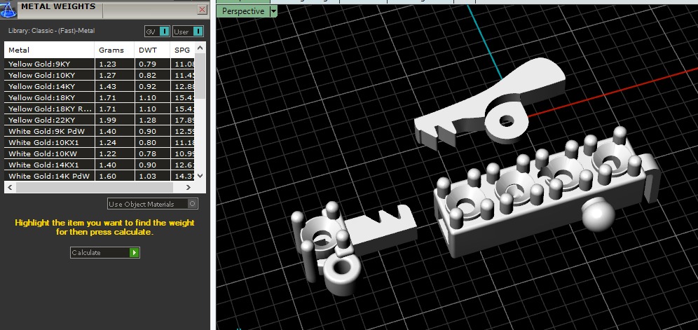 Bracelet Tennis Model 6441 3D print model_5