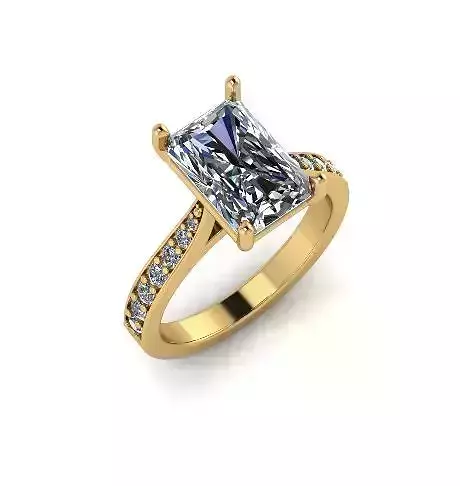 Solitaire ring Model 6437