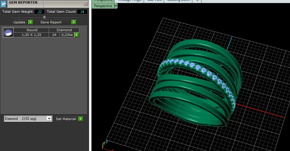 Ring Model 6434 3D print model_7