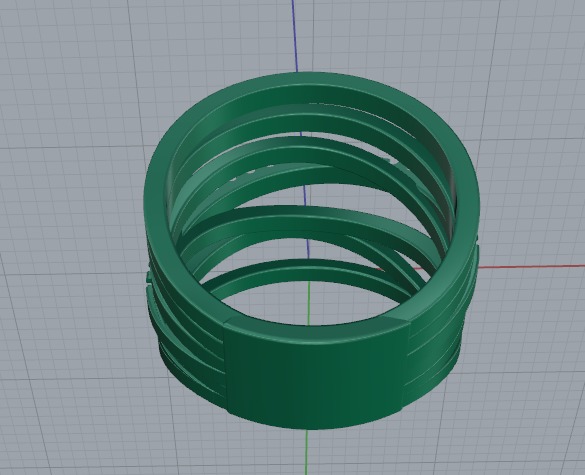 Ring Model 6434 3D print model_4