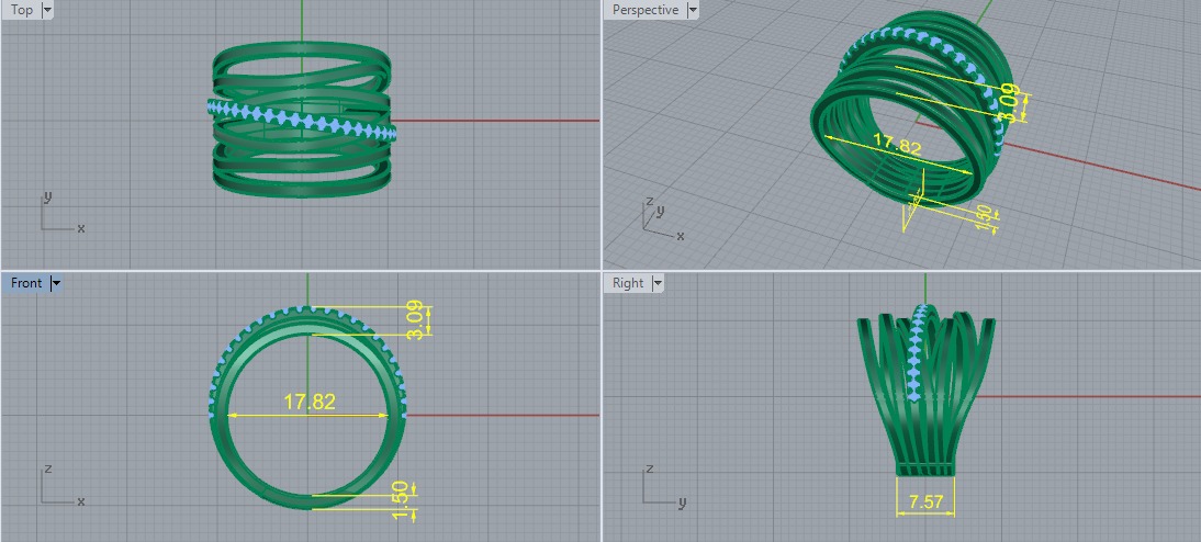 Ring Model 6434 3D print model_5