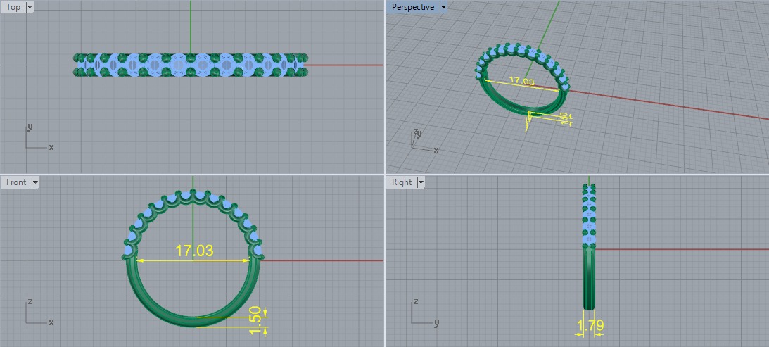 Ring Model 6432 3D print model_5