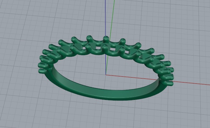 Ring Model 6432 3D print model_2