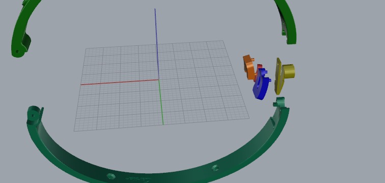 Bracelet size 17 Model 6425 3D print model_5