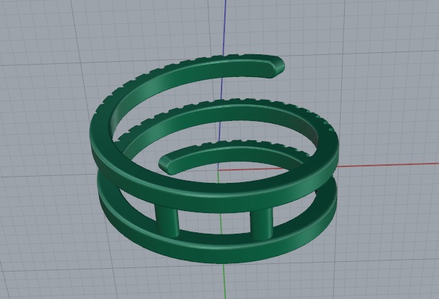 Ring Model 6419 3D print model_4