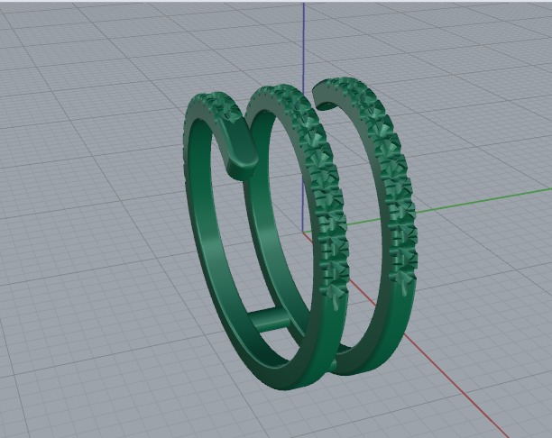 Ring Model 6419 3D print model_3