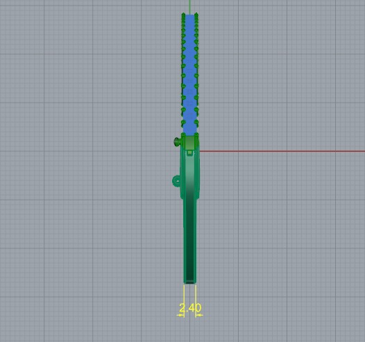 Bracelet size 19 Model 6413 3D print model_6