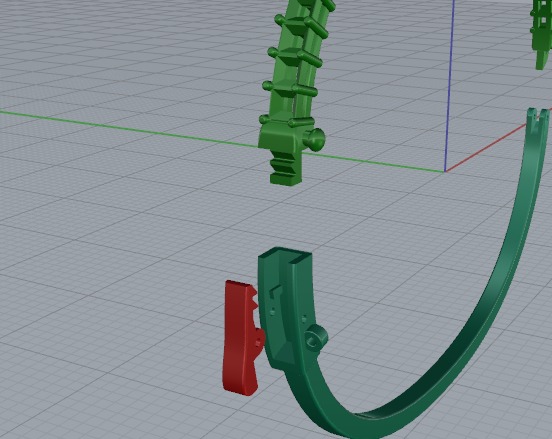 Bracelet size 19 Model 6413 3D print model_3