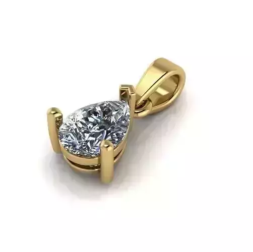 Pear Pendant Model 6412