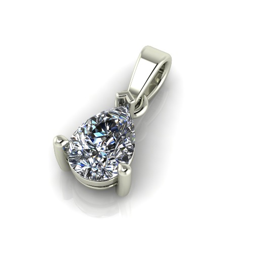 Pear Pendant Model 6412 3D print model_1