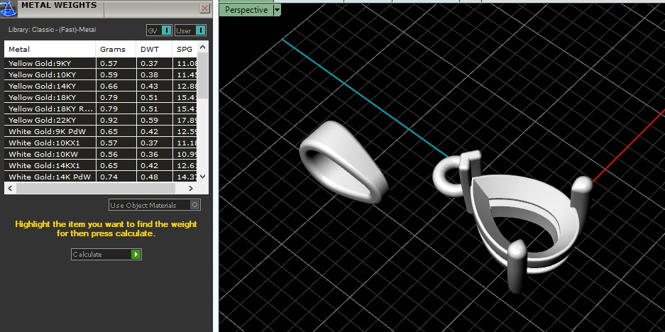 Pear Pendant Model 6412 3D print model_6