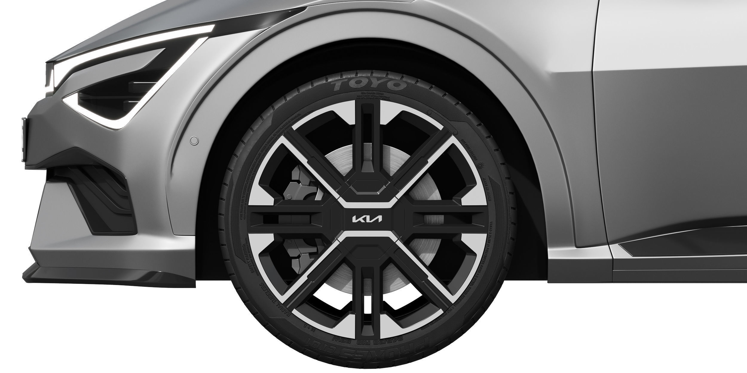 Kia EV6 GT-Line 2025 3D model_10