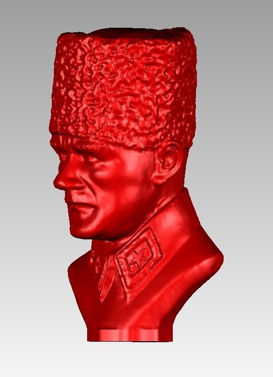 Mustafa Kemal Ataturk 3D print model_11