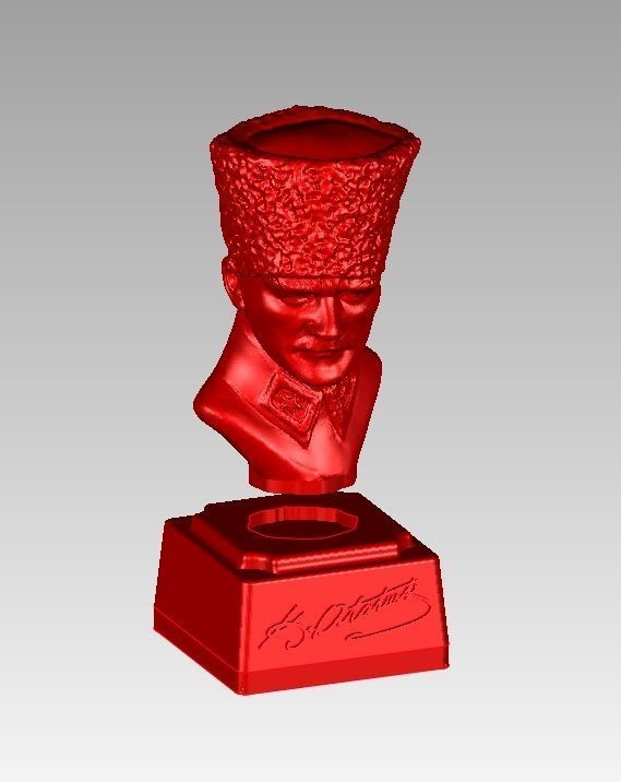 Mustafa Kemal Ataturk 3D print model_8