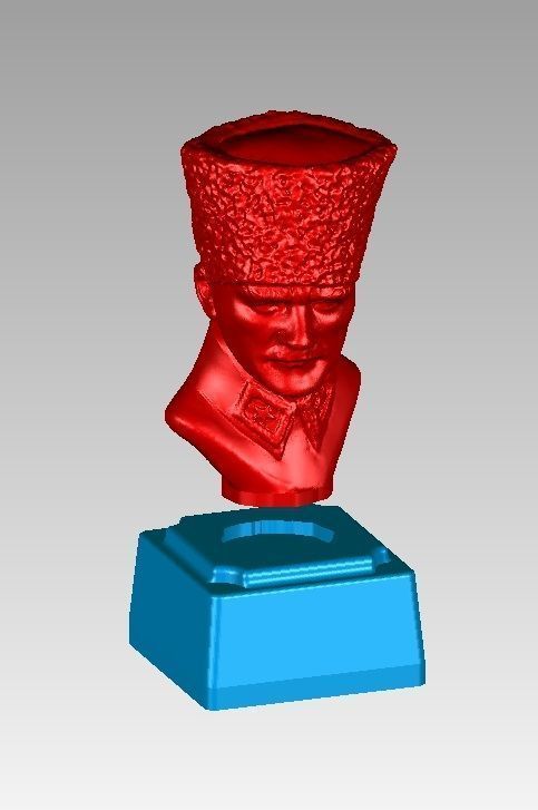Mustafa Kemal Ataturk 3D print model_4
