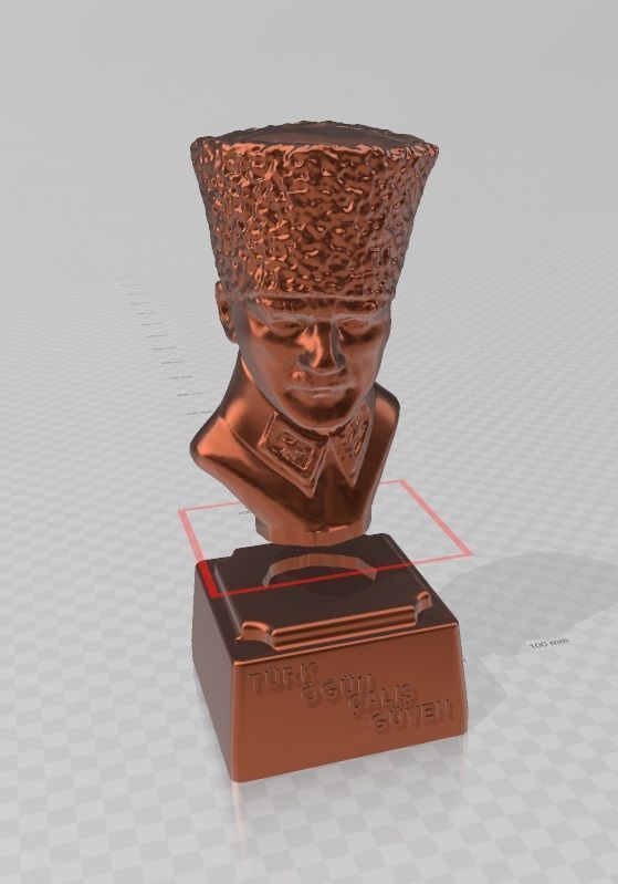 Mustafa Kemal Ataturk 3D print model_6