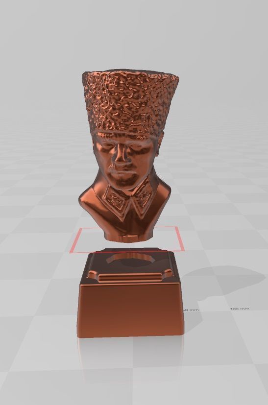 Mustafa Kemal Ataturk 3D print model_7