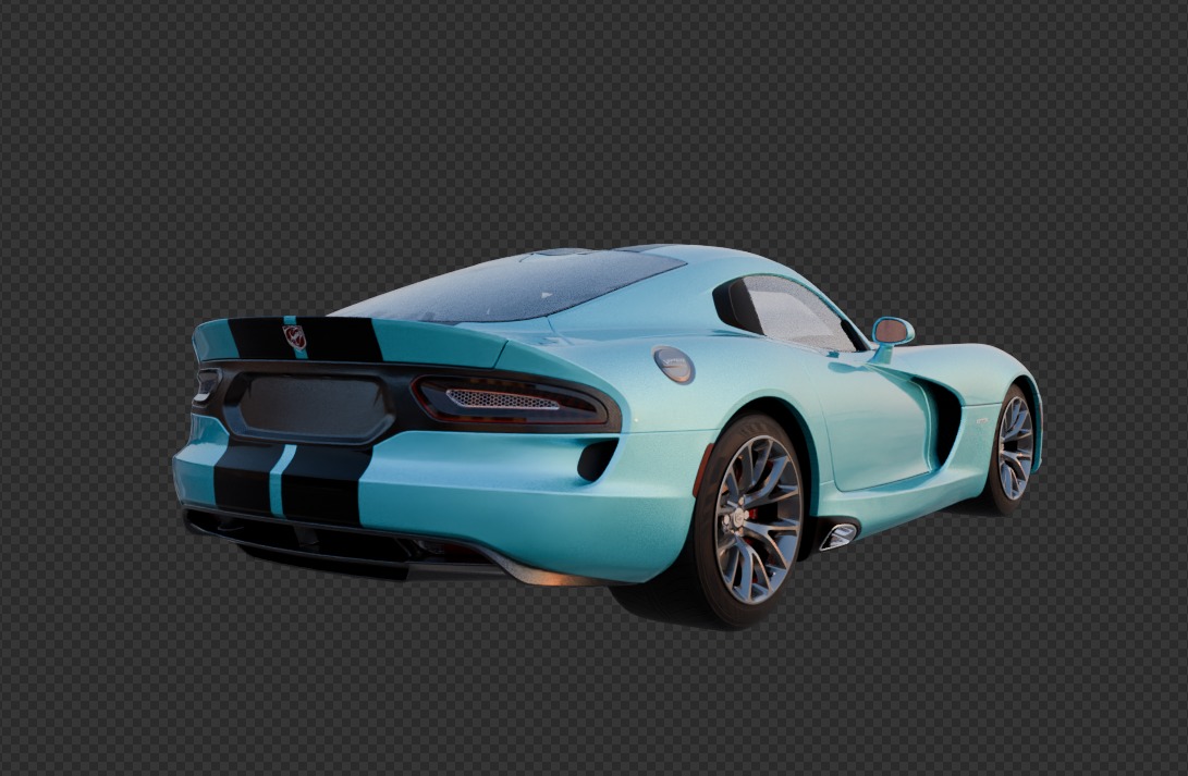 Dodge Viper  3D model_6
