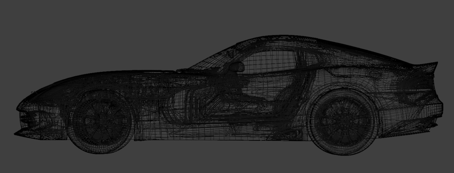 Dodge Viper  3D model_3