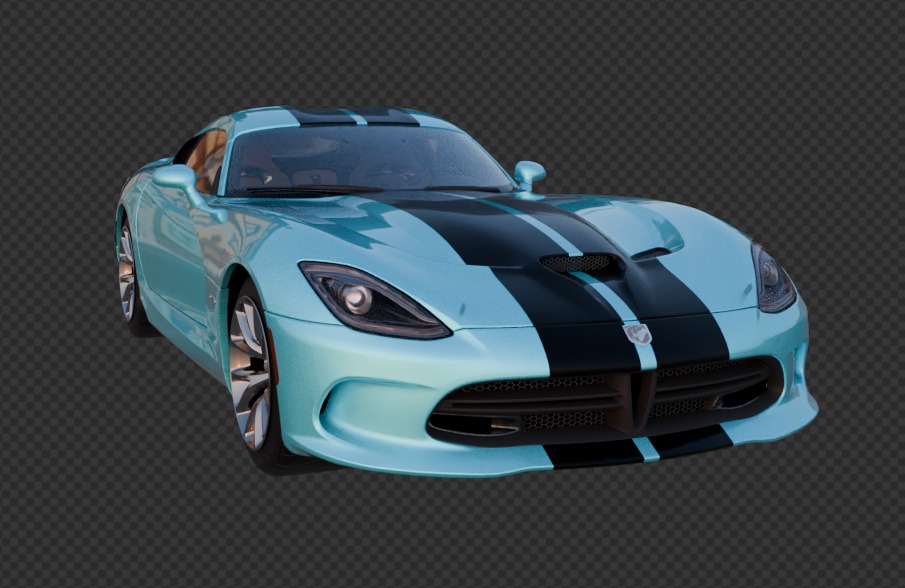 Dodge Viper  3D model_8