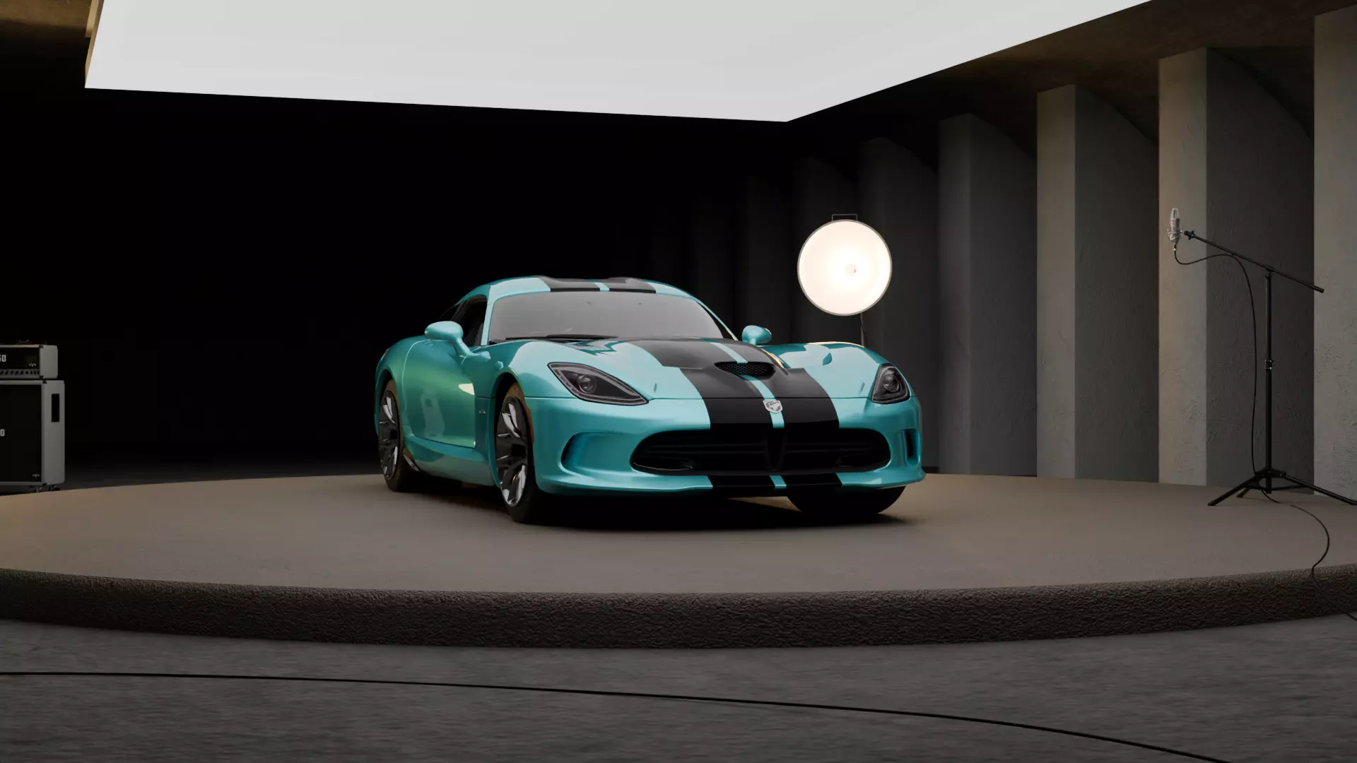 Dodge Viper  3D model_0