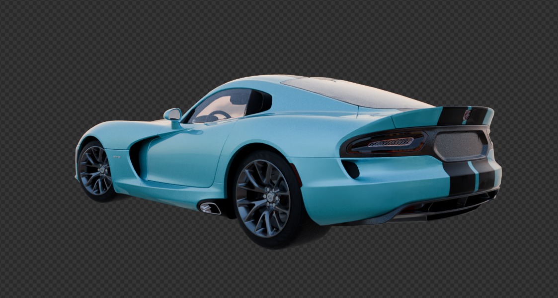 Dodge Viper  3D model_5