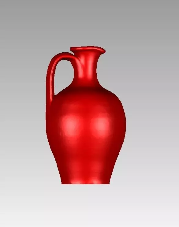 ANCIENT ANATOLIAN POTTERY AMPHORA 3D print model_0