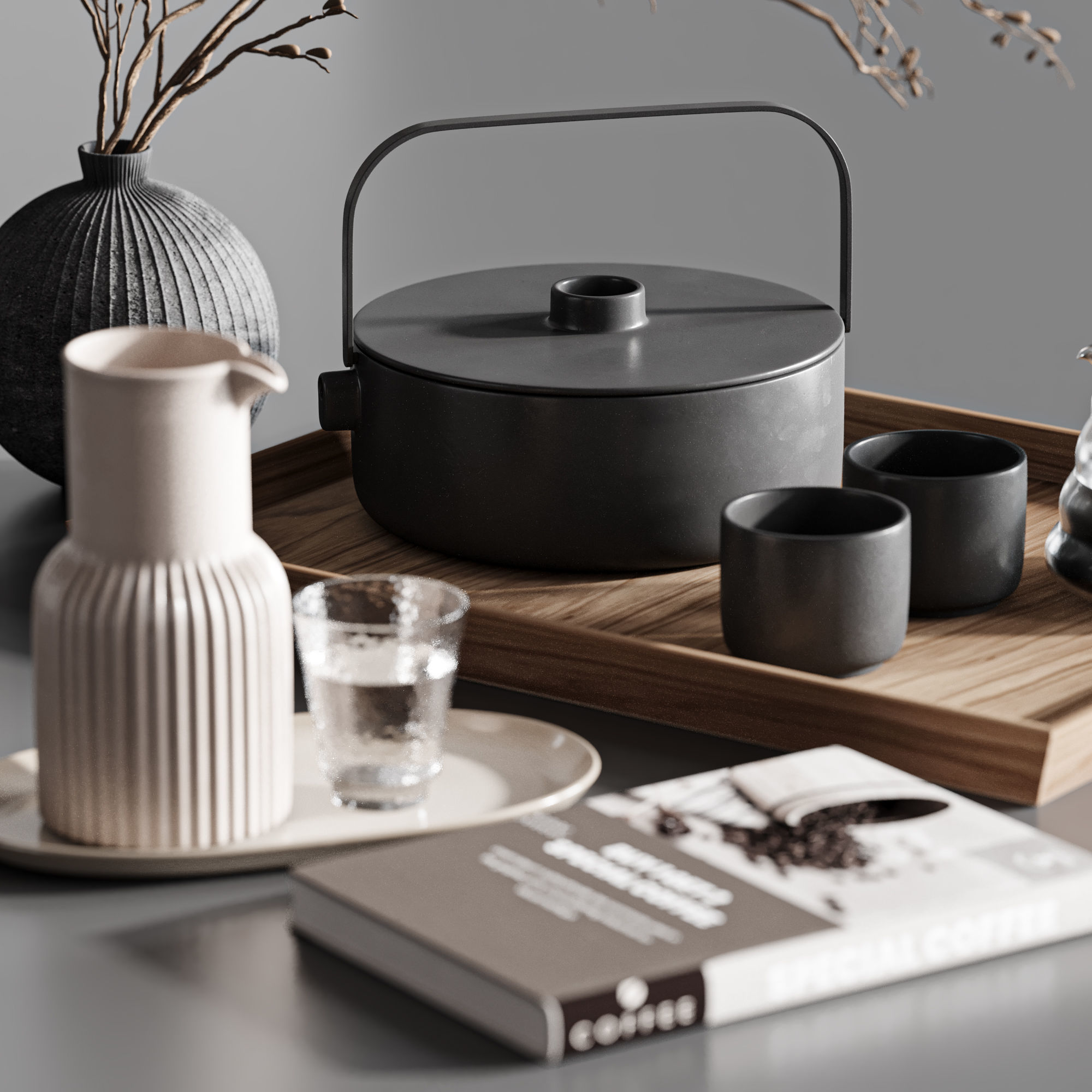 Tableware set05 3D model_1