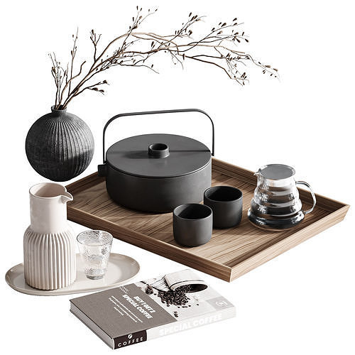 Tableware set05 3D model