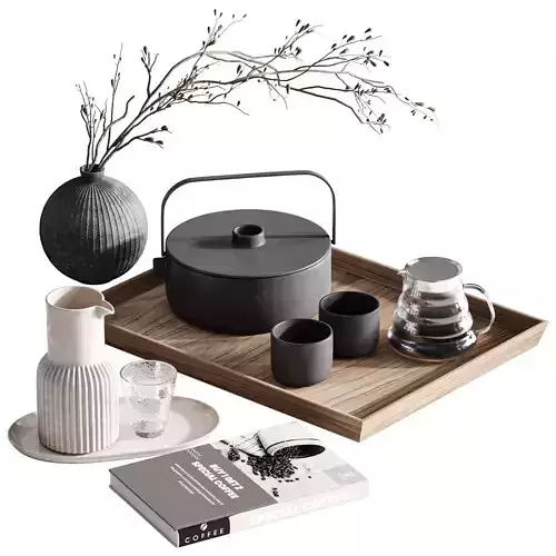 Tableware set05 3D model