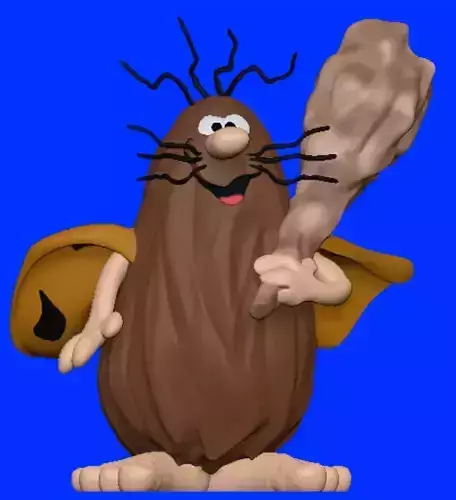 Captain Caveman  Capitao Caverna 3D print model