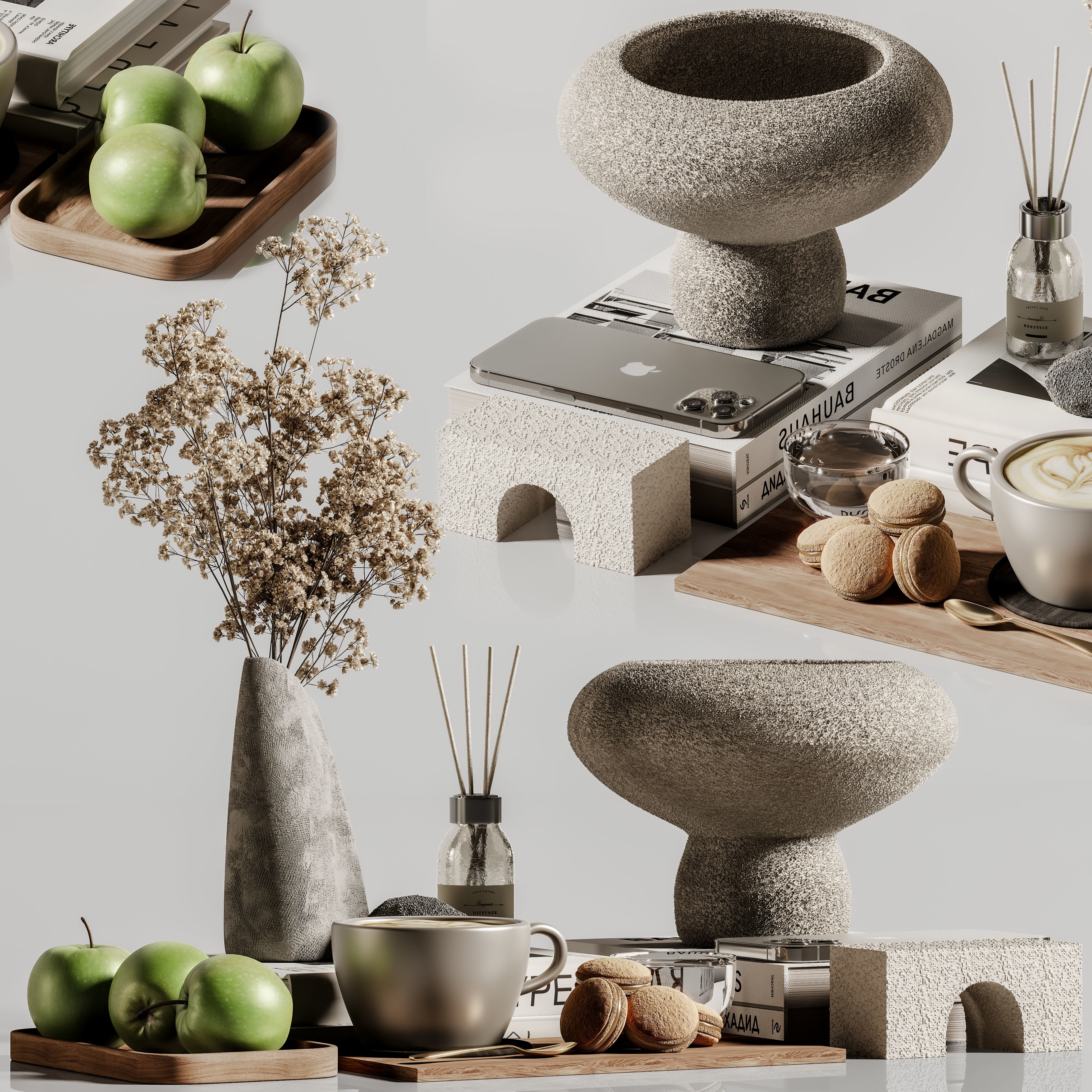 decorative set 109 3D model_2