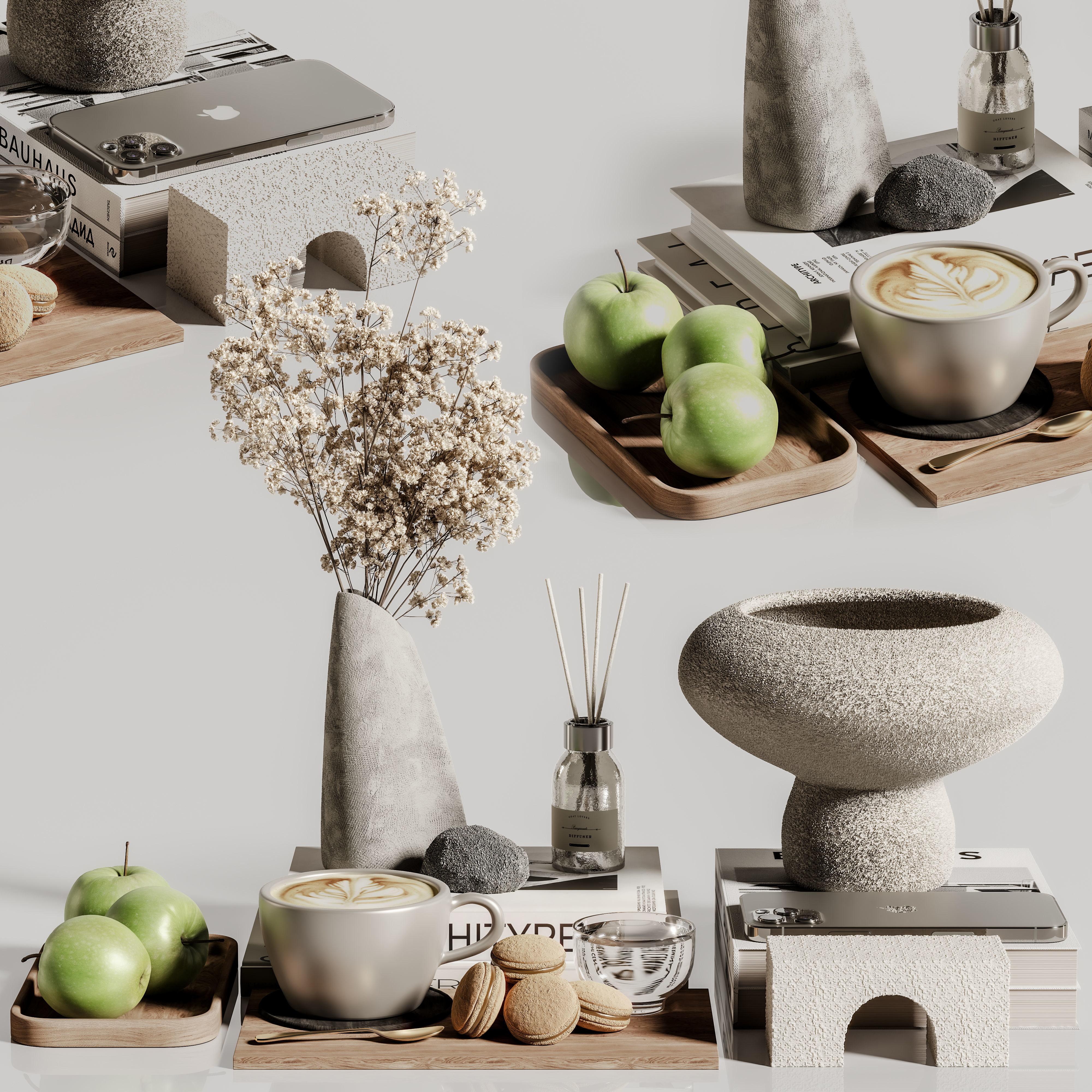 decorative set 109 3D model_1