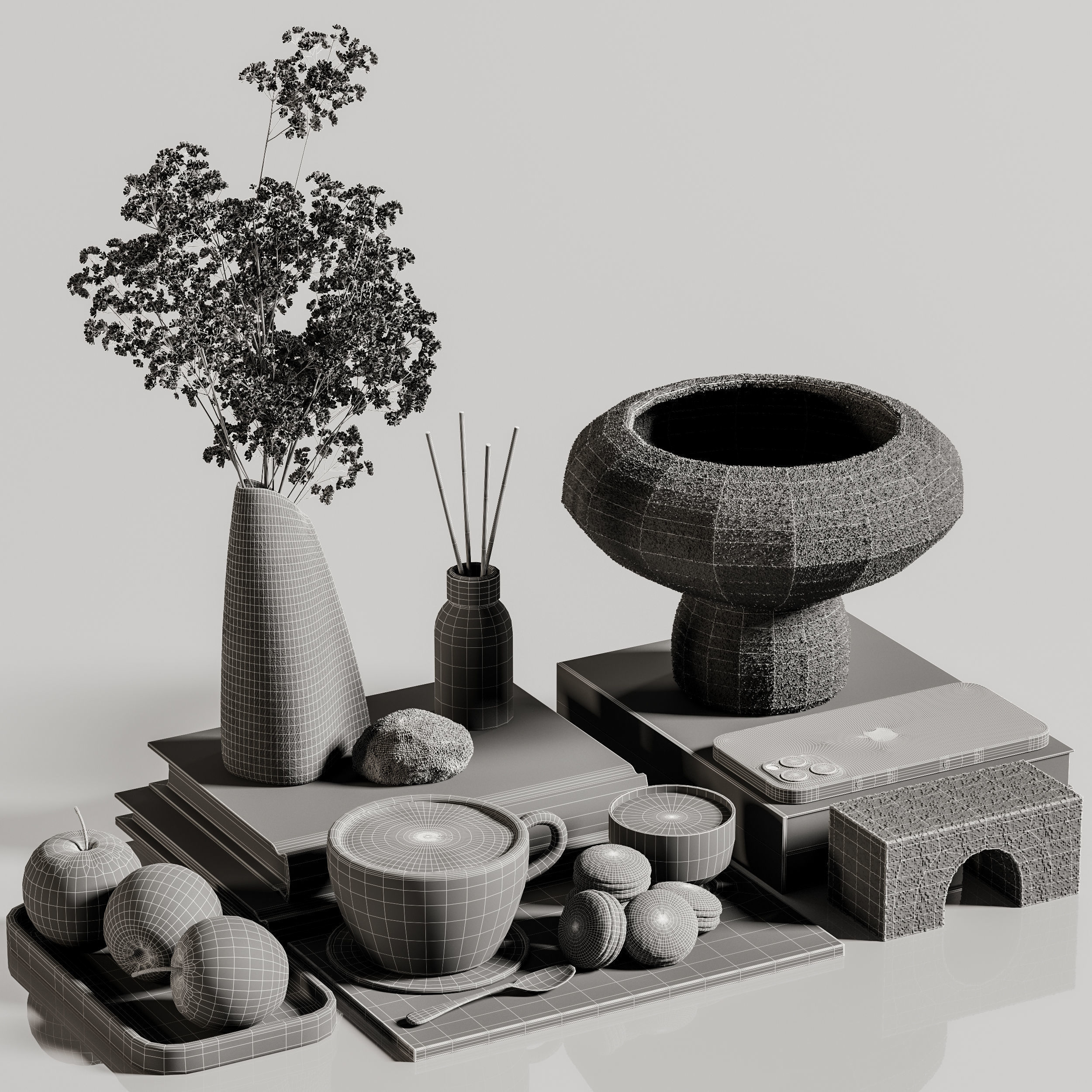 decorative set 109 3D model_6