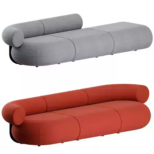 Fat Sofa Straight 3 Seater by TomDixon