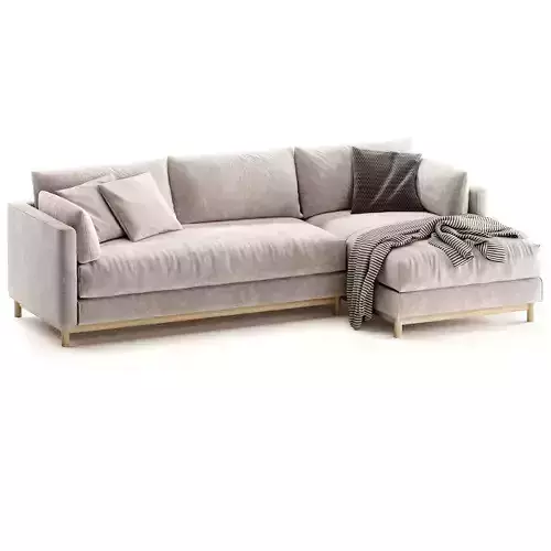 Hargrove 2 Piece Chaise Sectional Sofa