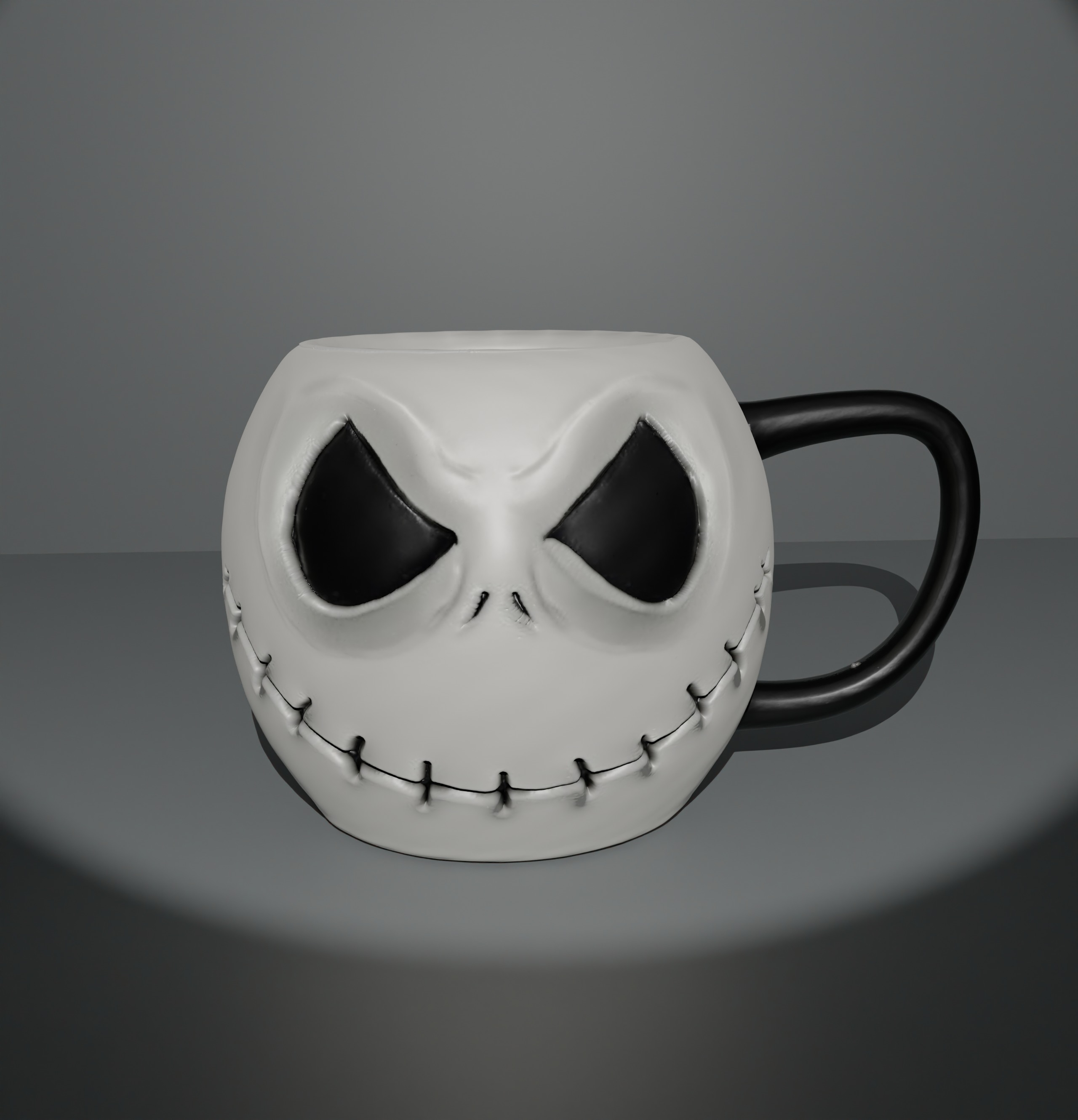 Jack Skellington Cup 3D print model_2