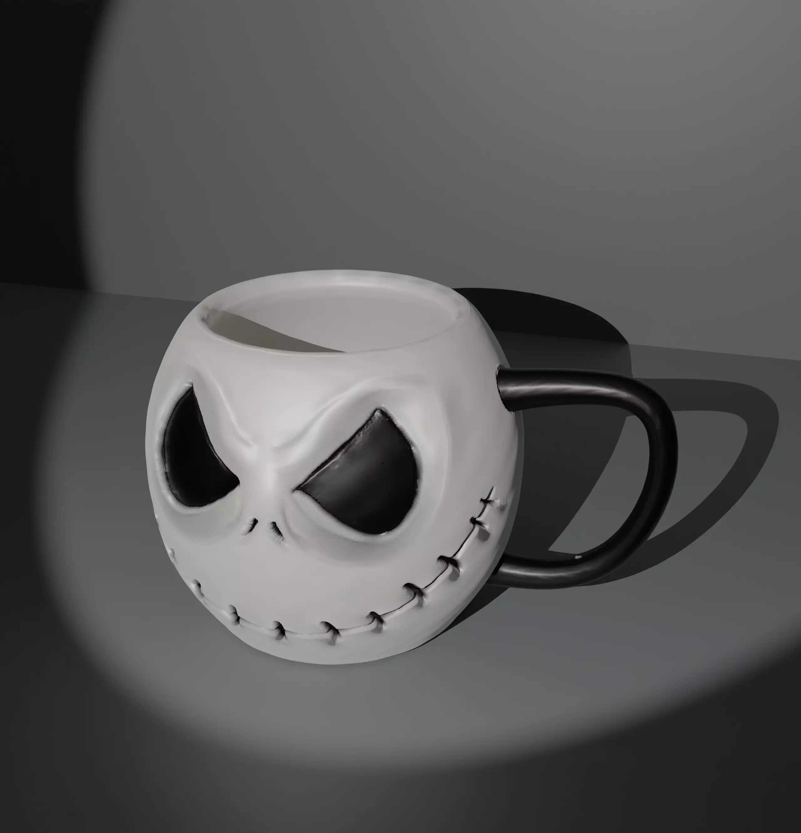 Jack Skellington Cup 3D print model_0