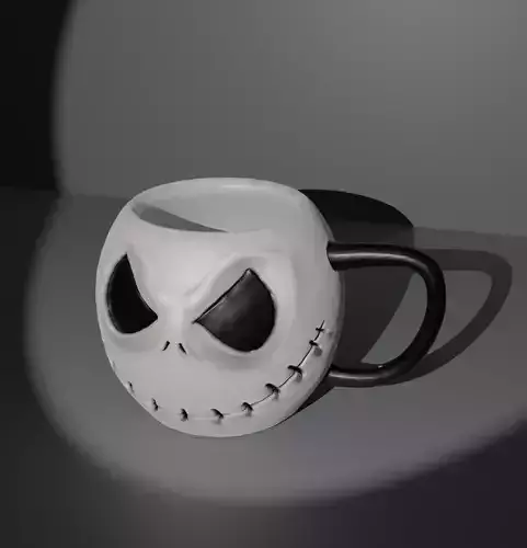Jack Skellington Cup 3D print model