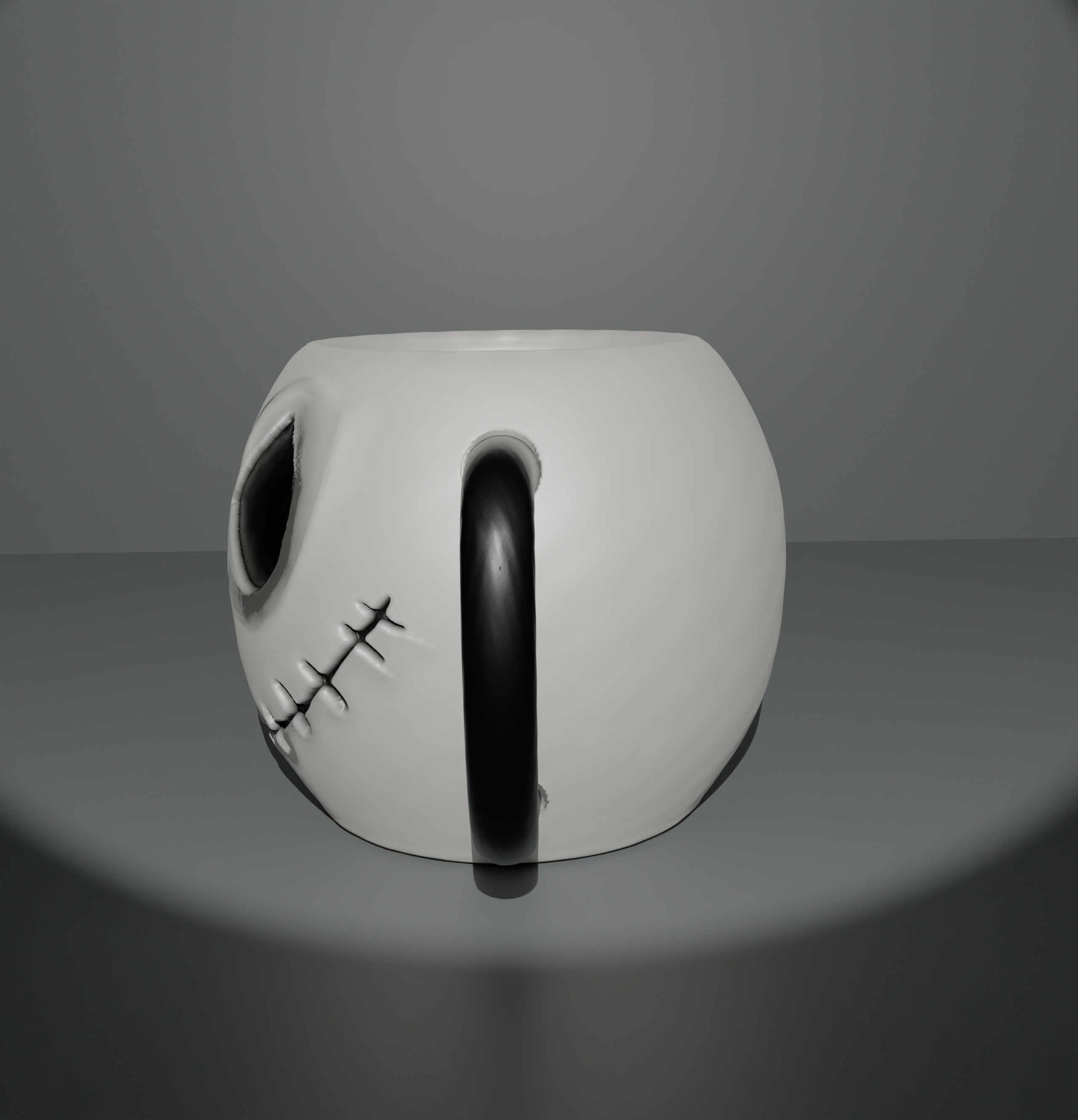 Jack Skellington Cup 3D print model_4