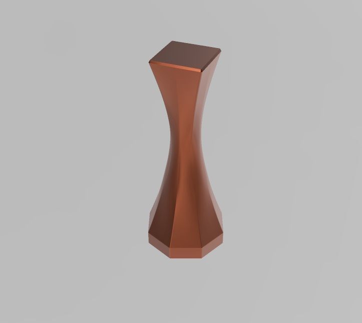 hexagon to square chess 3D print model_15