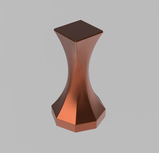 hexagon to square chess 3D print model_6