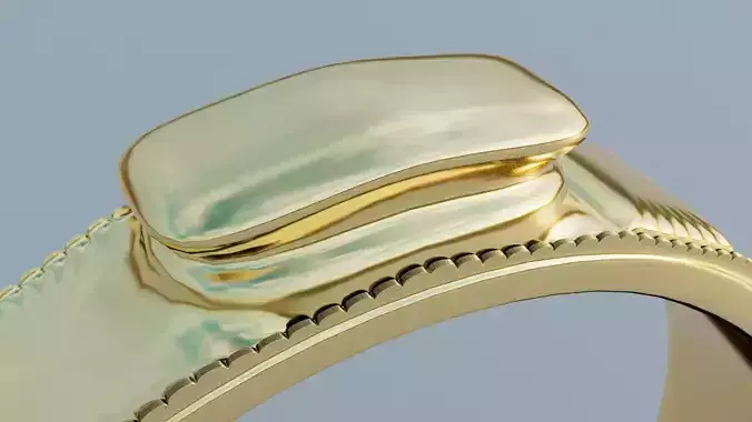 Elegant Gold Ring Model 