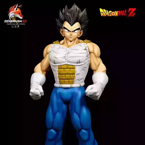Vegeta - Dragon Ball - SSJ - BLUE 3D Printing 3D print model