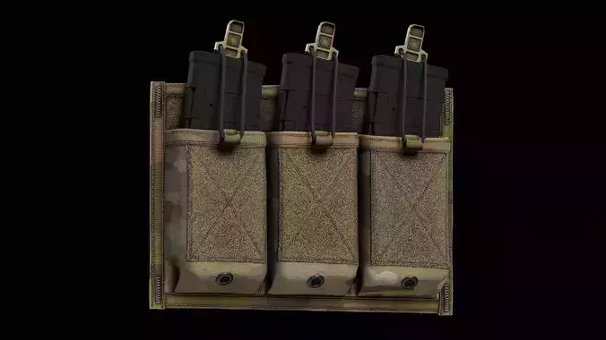 MSA Triple M4 Mag Pouch