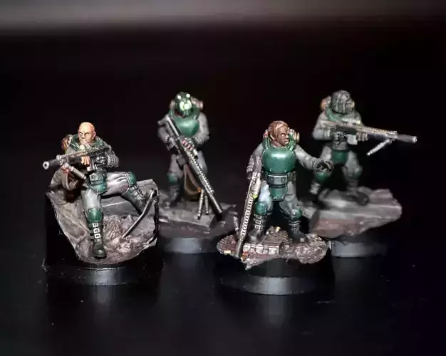 Jade Coalition - Snipers 3D print model