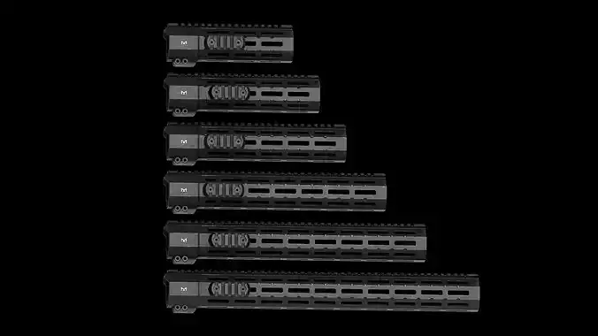 Suppressor Series One Piece Free Float Handguard M-LOK