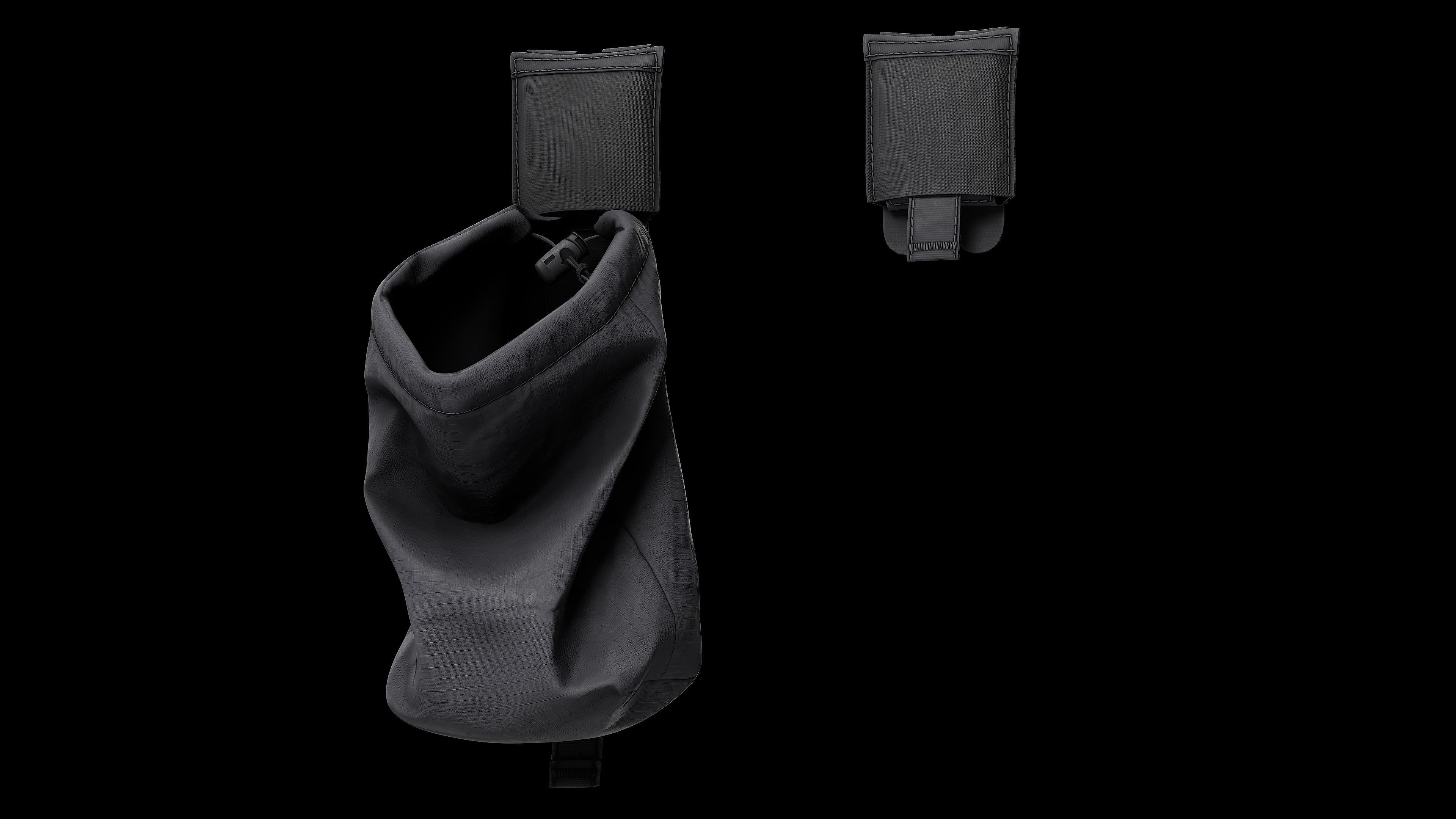 BlueForce TenSpeed UltraLight DumpPouch Low-poly 3D model_18